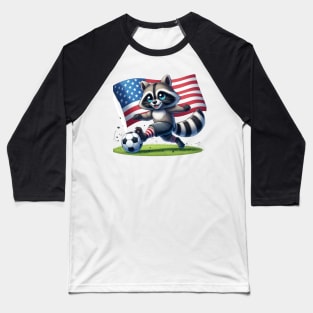 Us funny raccoon foot Baseball T-Shirt
